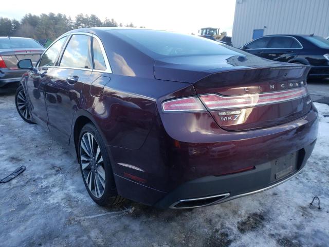 2017 LINCOLN MKZ SELECT 3LN6L5D96HR621810