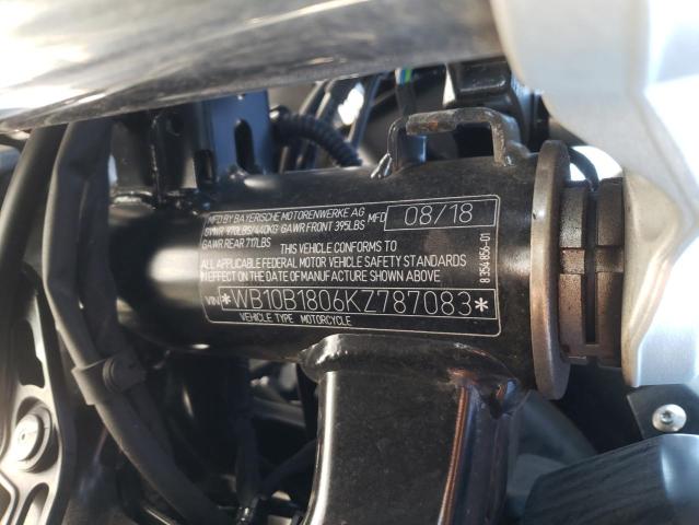 2019 BMW F 750 GS WB10B1806KZ787083