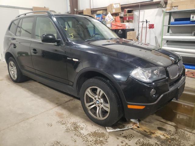 Salvage cars for sale from Copart Nisku, AB: 2008 BMW X3 3.0I