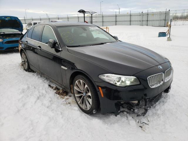 Salvage cars for sale from Copart Nisku, AB: 2014 BMW 528 XI