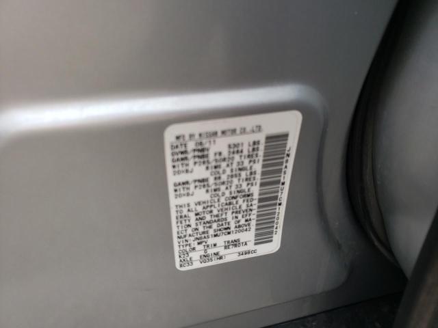 2012 INFINITI FX35 JN8AS1MU7CM120042