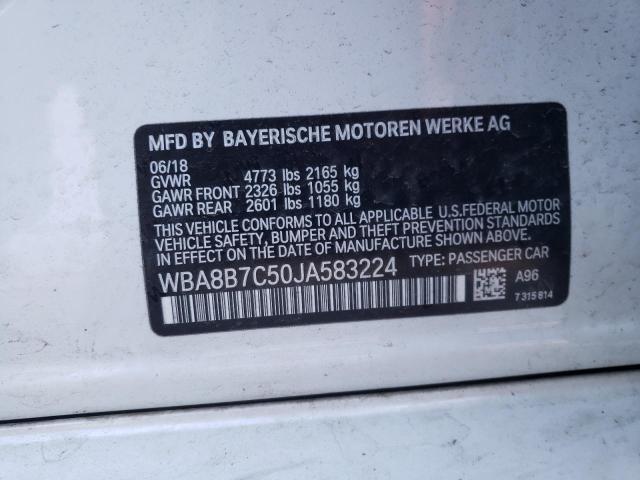 2018 BMW 340 XI WBA8B7C50JA583224