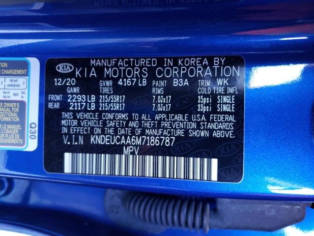 2021 KIA SELTOS S KNDEUCAA6M7186787