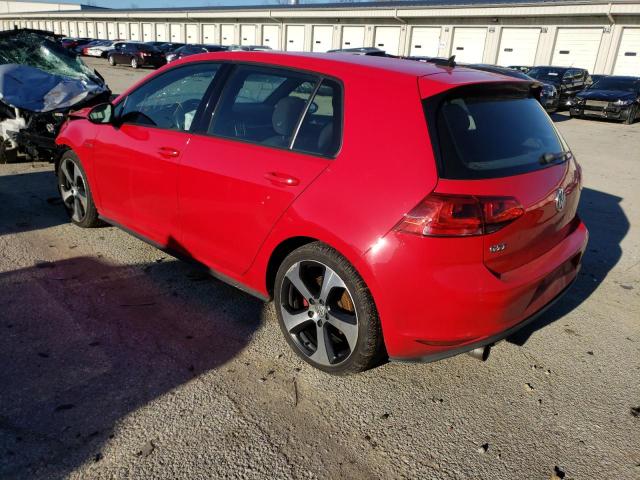2016 VOLKSWAGEN GTI S/SE - 3VW4T7AU2GM063091