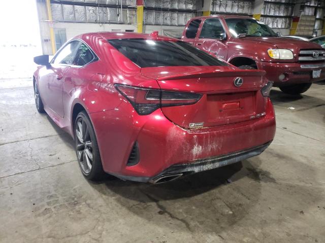 2019 LEXUS RC 350 JTHSZ5BCXK5009795