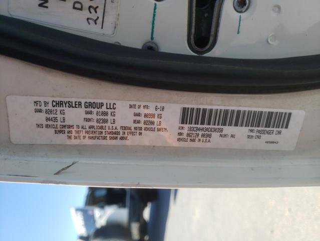 2010 DODGE CALIBER SX 1B3CB4HA3AD630358