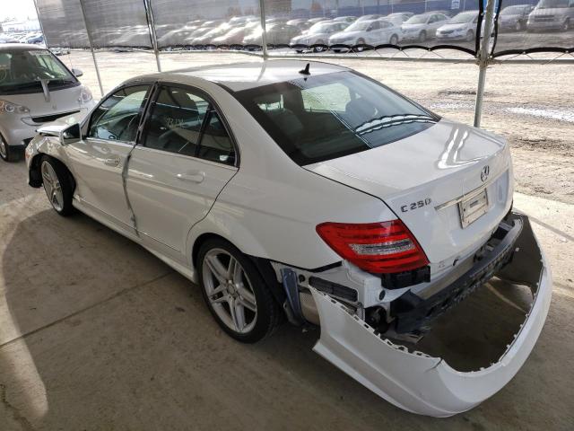 2014 MERCEDES-BENZ C250 WDDGF4HB0ER317022