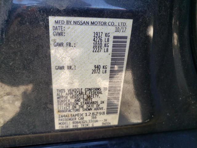 2018 NISSAN ALTIMA 2.5 - 1N4AL3AP0JC128298