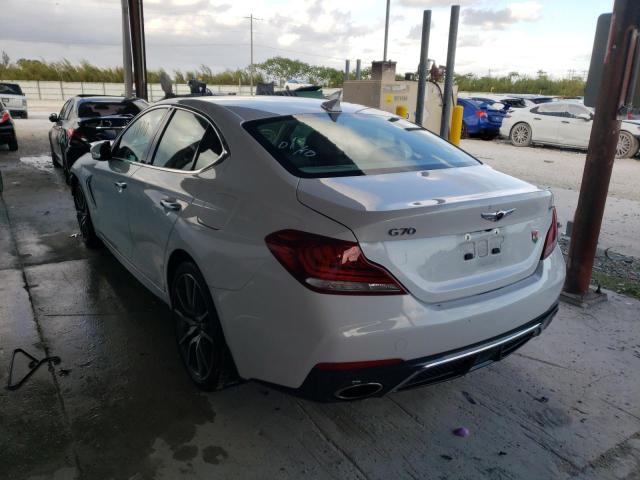 2019 GENESIS G70 ADVANC KMTG54LE6KU015176