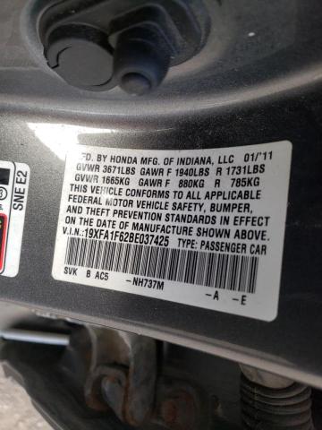 2011 HONDA CIVIC LX-S 19XFA1F62BE037425