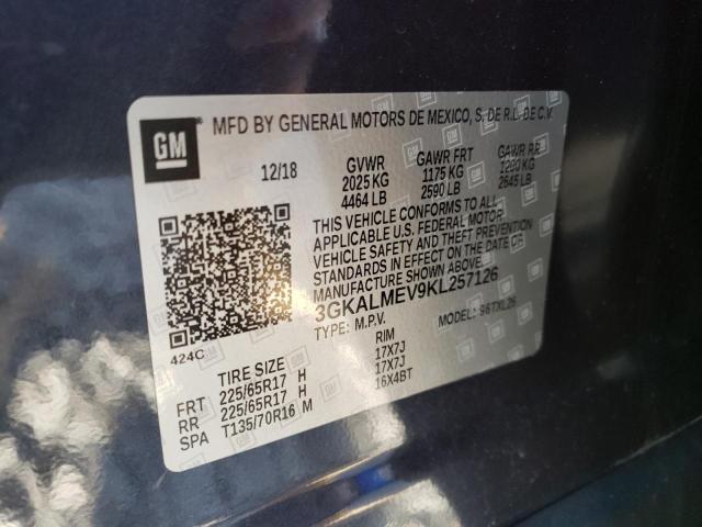 2019 GMC TERRAIN SL - 3GKALMEV9KL257126