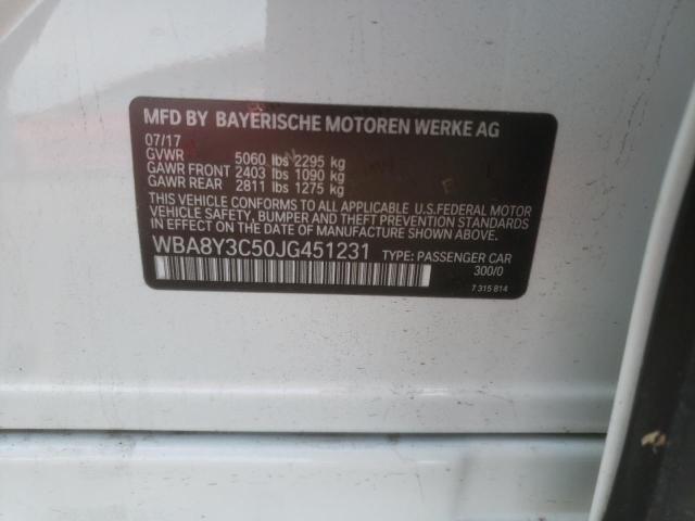 2018 BMW 340 XIGT WBA8Y3C50JG451231