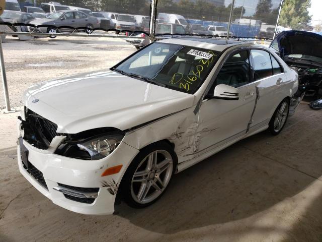 2014 MERCEDES-BENZ C250 WDDGF4HB0ER317022
