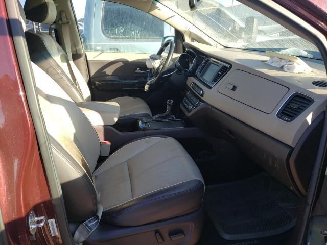 2015 KIA SEDONA SXL KNDME5C16F6024958
