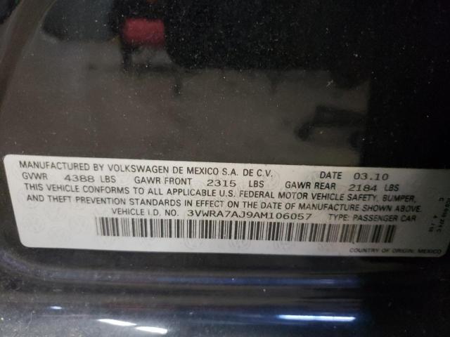 2010 VOLKSWAGEN JETTA WOLF 3VWRA7AJ9AM106057
