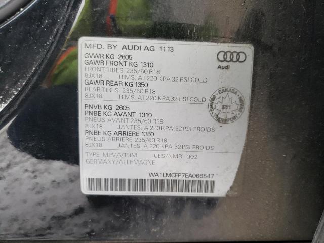 2014 AUDI Q5 TDI PRE - WA1LMCFP7EA066547