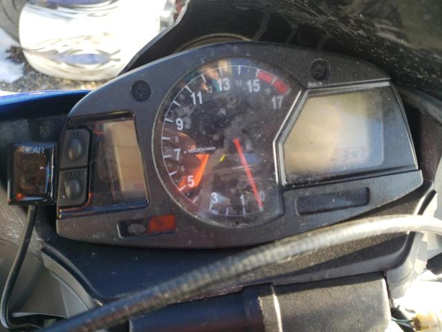 2007 HONDA CBR600 RR JH2PC400X7M006296