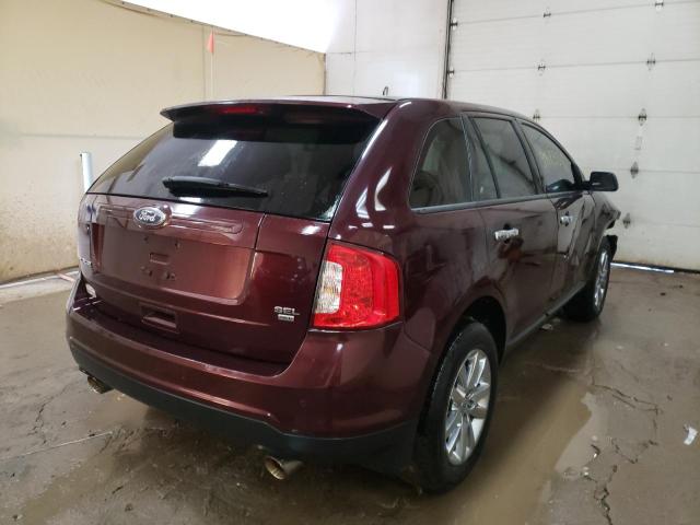 2011 FORD EDGE SEL - Right Rear View