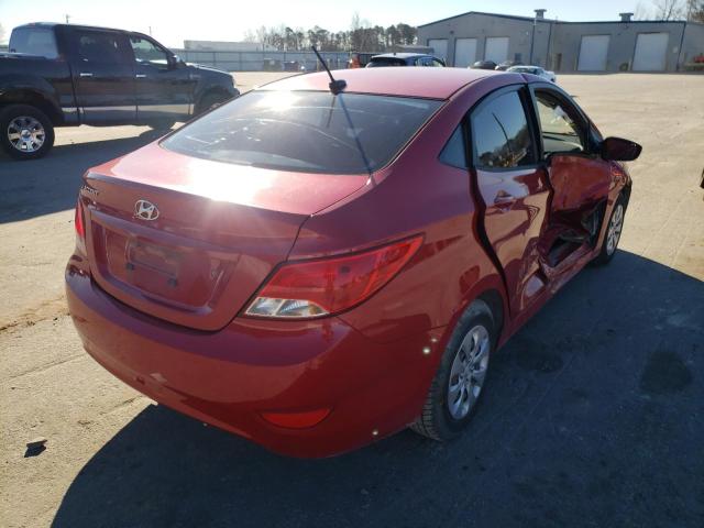 2015 HYUNDAI ACCENT GLS KMHCT4AE3FU842706