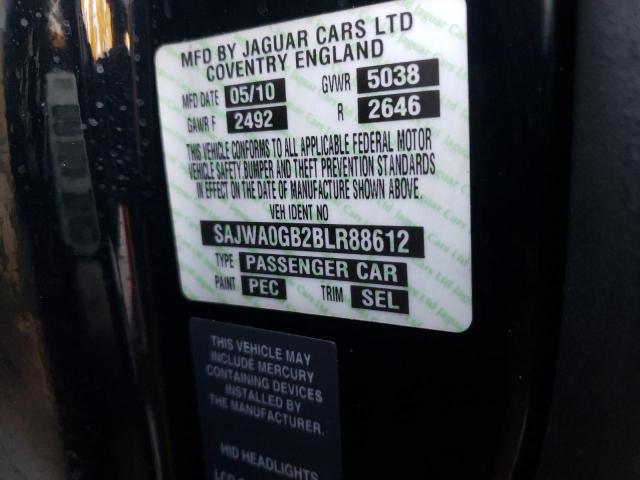 2011 JAGUAR XF PREMIUM SAJWA0GB2BLR88612