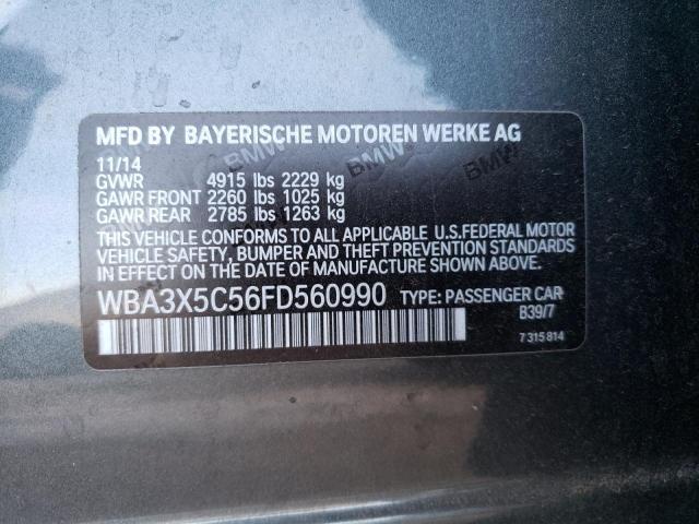 2015 BMW 328 XIGT WBA3X5C56FD560990