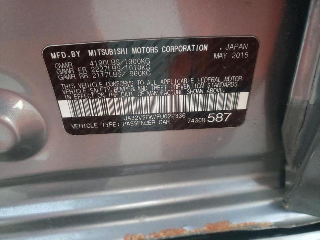 2015 MITSUBISHI LANCER SE JA32V2FW7FU022336