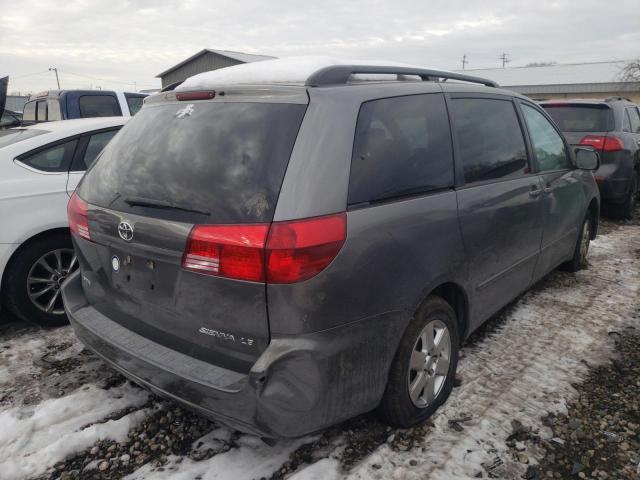 2004 TOYOTA SIENNA CE - Right Rear View