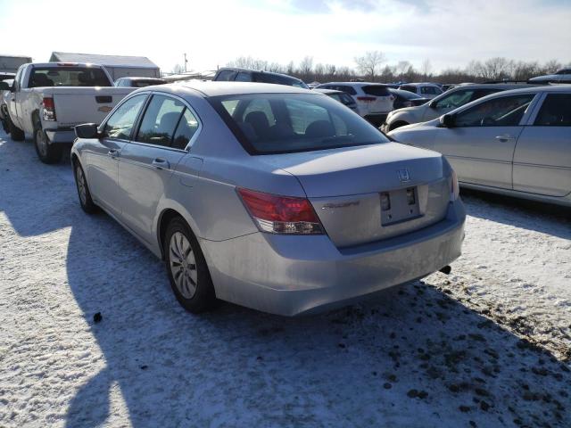 2010 HONDA ACCORD LX - Right Front View