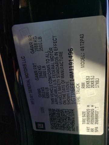 2021 GMC CANYON DEN 1GTP6EE14M1191496