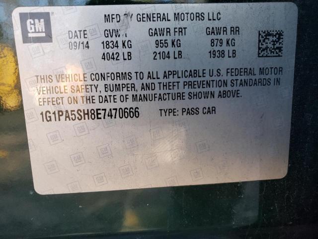 2014 CHEVROLET CRUZE LS - 1G1PA5SH8E7470666