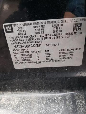 2015 GMC SIERRA DEN 3GTU2WEC7FG120531