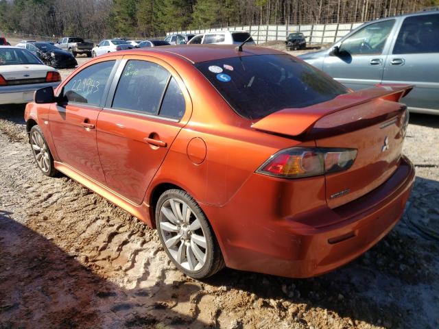 2010 MITSUBISHI LANCER GTS JA32U8FW4AU030750