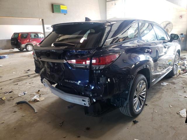 2022 LEXUS RX 450H L JTJJGKFA6N2021553