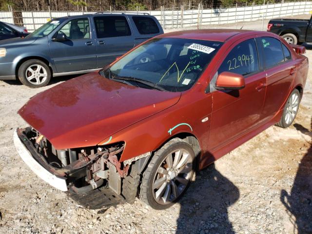 2010 MITSUBISHI LANCER GTS JA32U8FW4AU030750