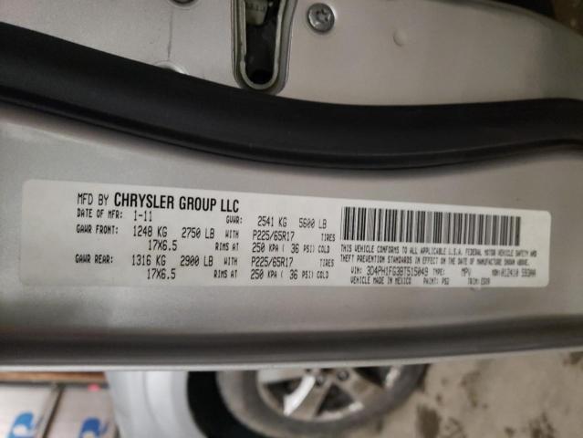 2011 DODGE JOURNEY MA 3D4PH1FG3BT515049