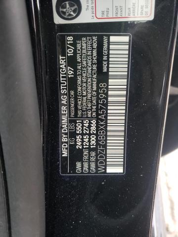 2019 MERCEDES-BENZ E AMG 53 4 - WDDZF6BBXKA575958