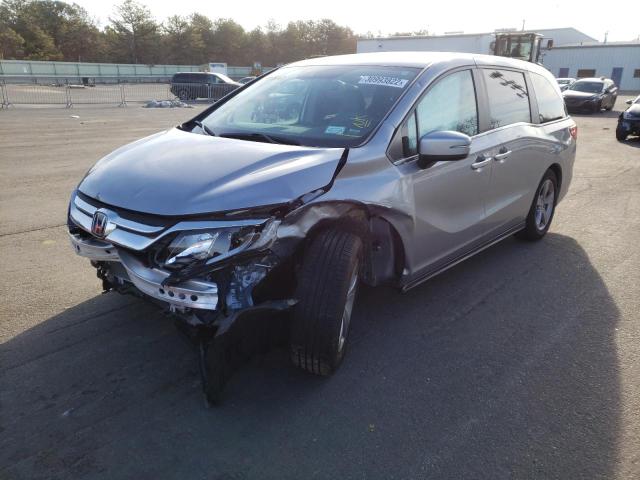 Salvage cars for sale from Copart Brookhaven, NY: 2018 Honda Odyssey EX