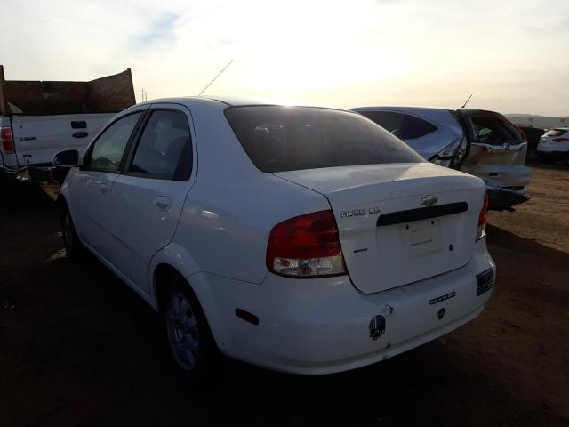 2005 CHEVROLET AVEO BASE - Right Front View