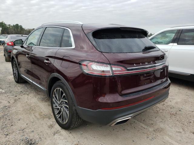 2019 LINCOLN NAUTILUS R 2LMPJ6L91KBL21135