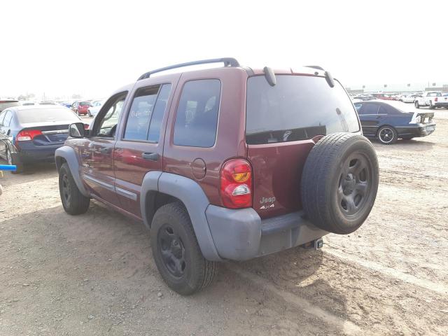2002 JEEP LIBERTY SP - Right Front View