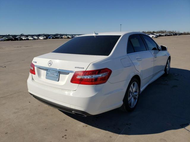 2013 MERCEDES-BENZ E 400 HYBR WDDHF9FB0DA746856