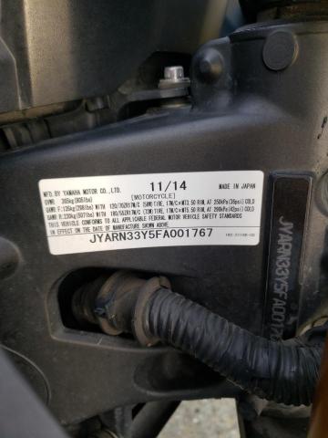 2015 YAMAHA FZ09 C JYARN33Y5FA001767