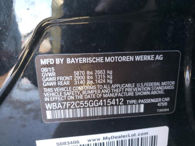 2016 BMW 750I XDRIV WBA7F2C55GG415412