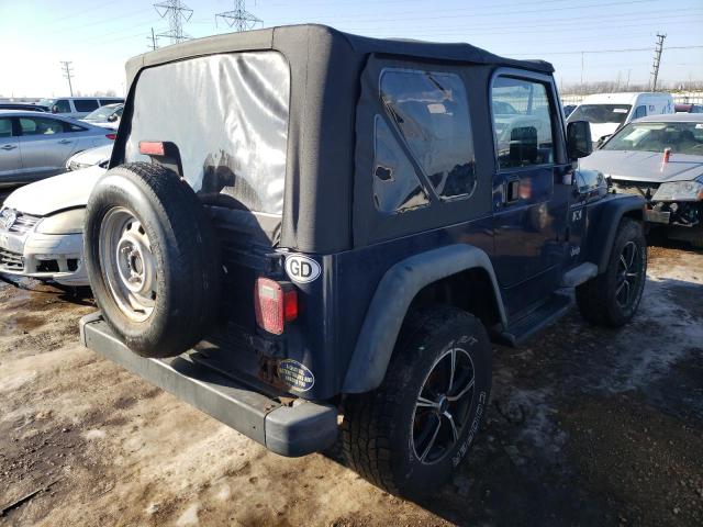 2002 JEEP WRANGLER / - Right Rear View
