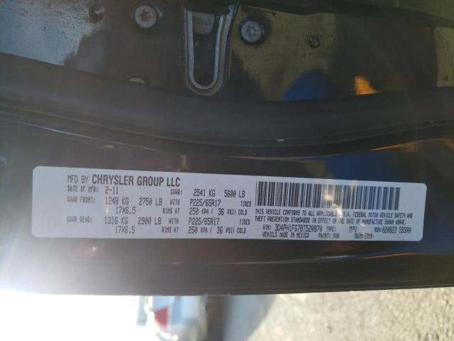 2011 DODGE JOURNEY MA 3D4PH1FG7BT520870