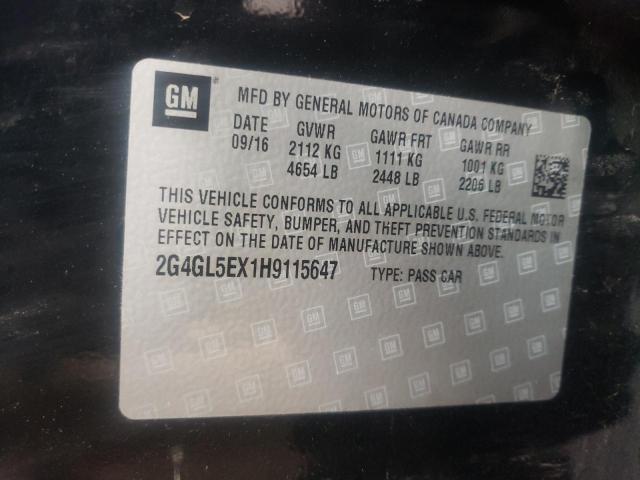 2G4GL5EX1H9115647 Buick Regal Sport Touring