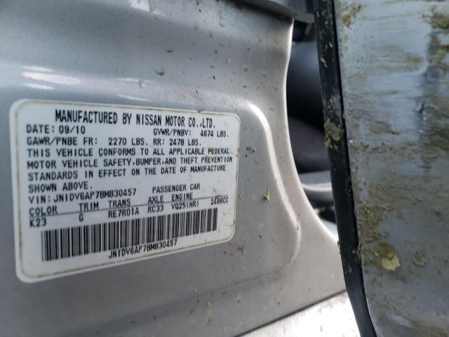 2011 INFINITI G25 BASE JN1DV6AP7BM830457