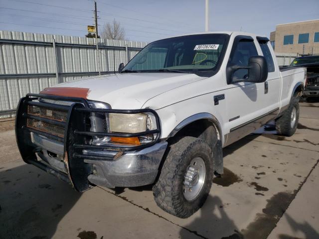 2000 FORD F250 SUPER - Left Front View