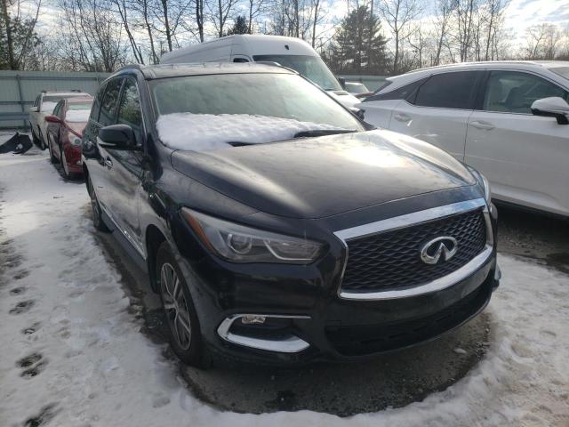 Salvage cars for sale at Billerica, MA auction: 2017 Infiniti QX60