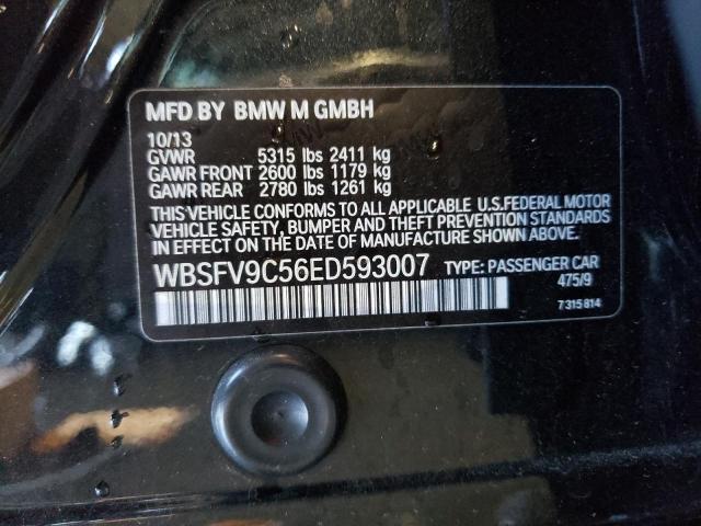 2014 BMW M5 WBSFV9C56ED593007